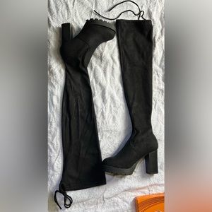 Forever healed boots size 6.5 women